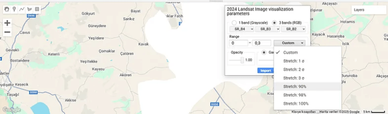Landsat 8 Image Visualization on Google Earth Engine – GIS Learn